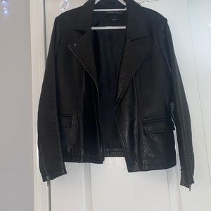 Bernardo leather jacket